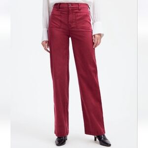 Madewell Tall Emmett Wide Leg Pants